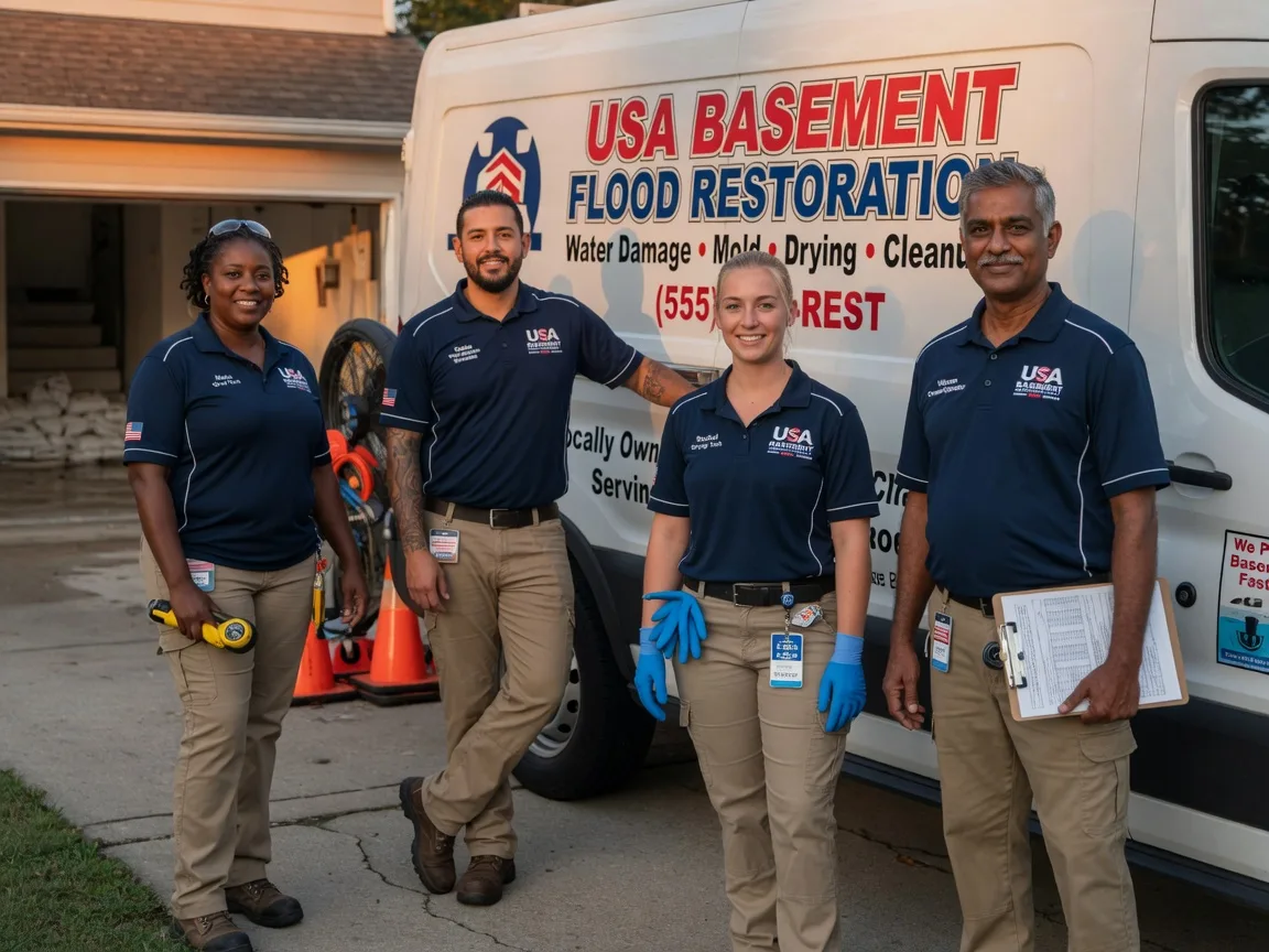 Basement Flood Cleanup company in Carencro, LA